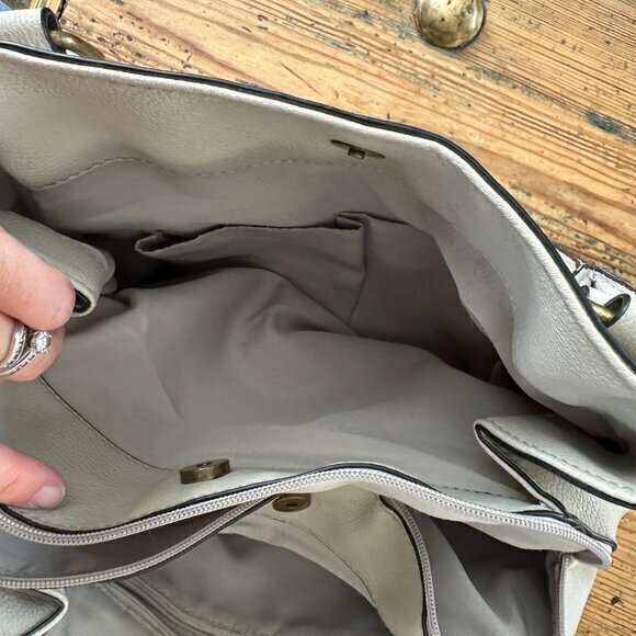 Off White Shoulder Purse, shoulder purse, womens purse, off white purse - Picture 6 of 12